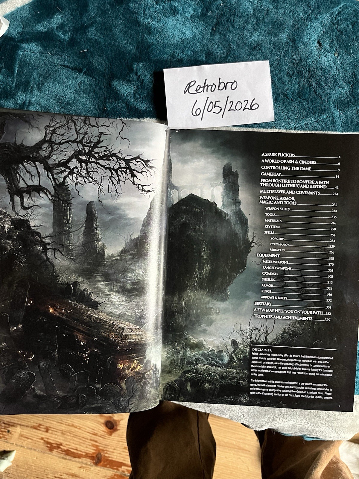 Dark Souls III Official Collector’s Edition Strategy Guide Hardcover Book