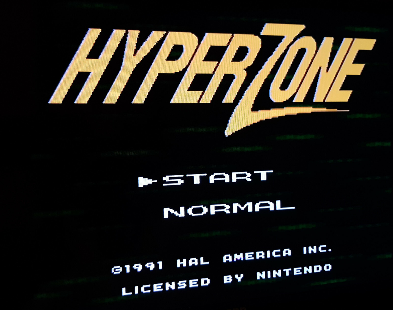 HyperZone (Super Nintendo Entertainment System, 1991)