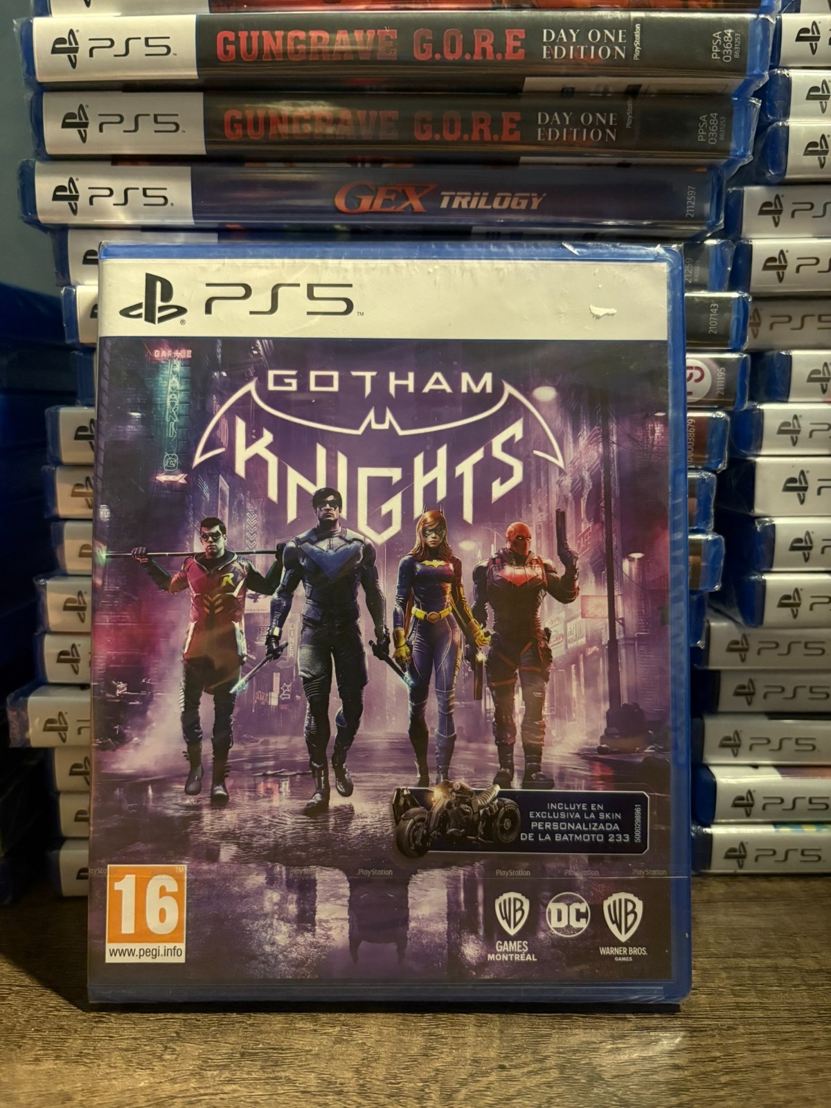 (SEALED)Gotham Knights for Sony PlayStation 5 PS5 PAL PEGI 16 Batman Multiplayer