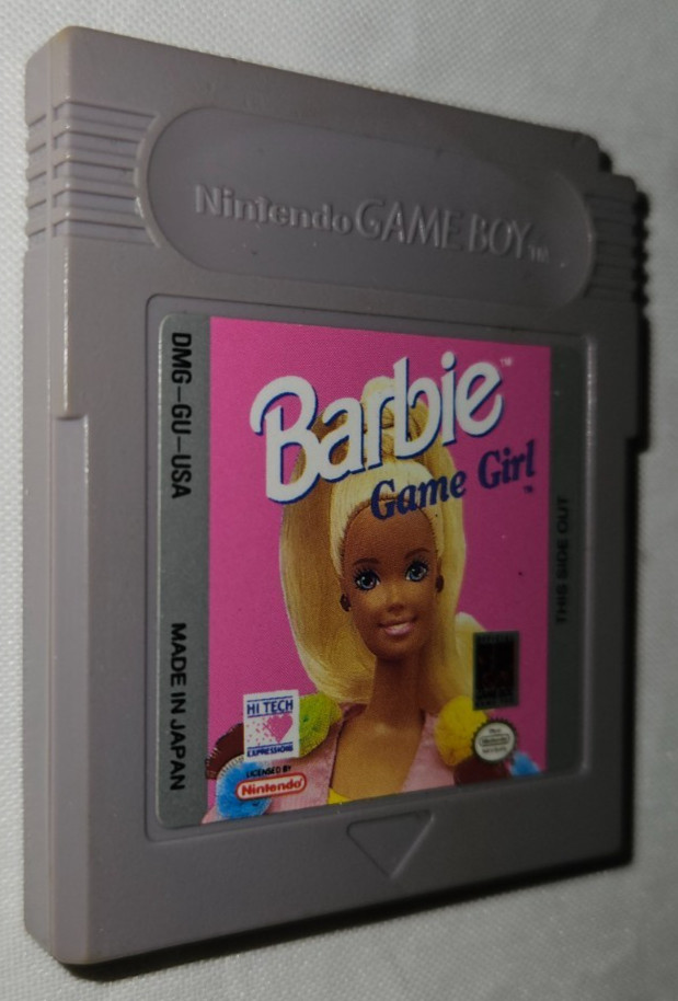 Barbi Game Girl Cartridge Only Authentic Nintendo Game Boy DMG USA 1992 Gameboy