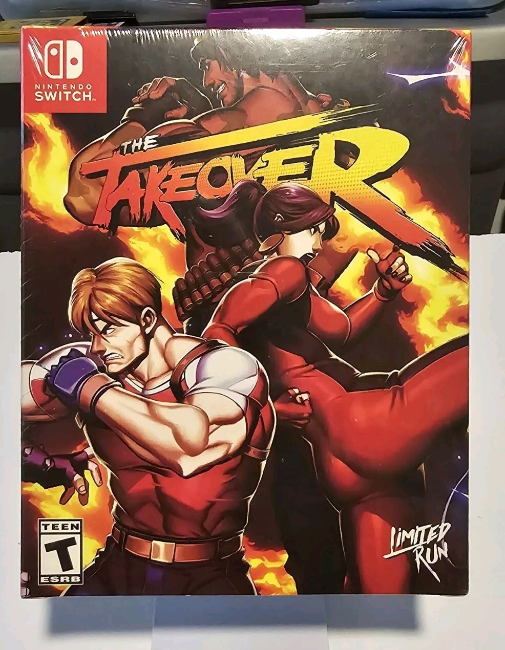 The Takeover Collectors Edition (Limited Run Games) (Nintendo Switch) W/ Card