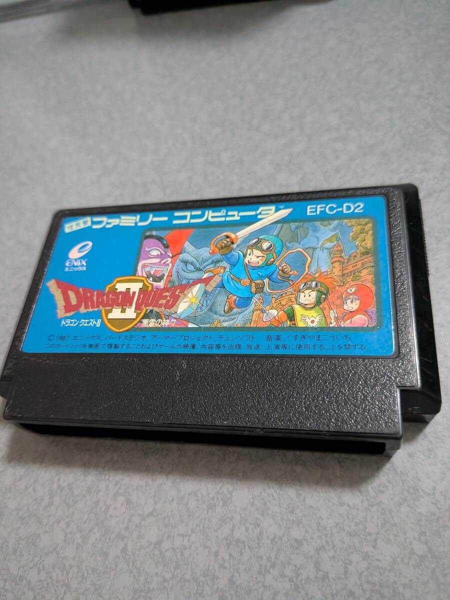 Dragon Quest Ii God Of Evil 60G Operation Confirmed 2 Fc Famicom Software Rpg