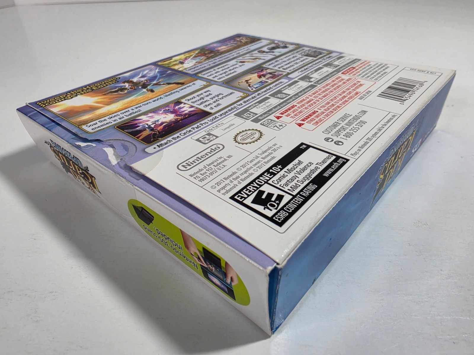 Kid Icarus: Uprising (3DS) – Cartridge, Big Box & Stand ONLY – No Case/Cards