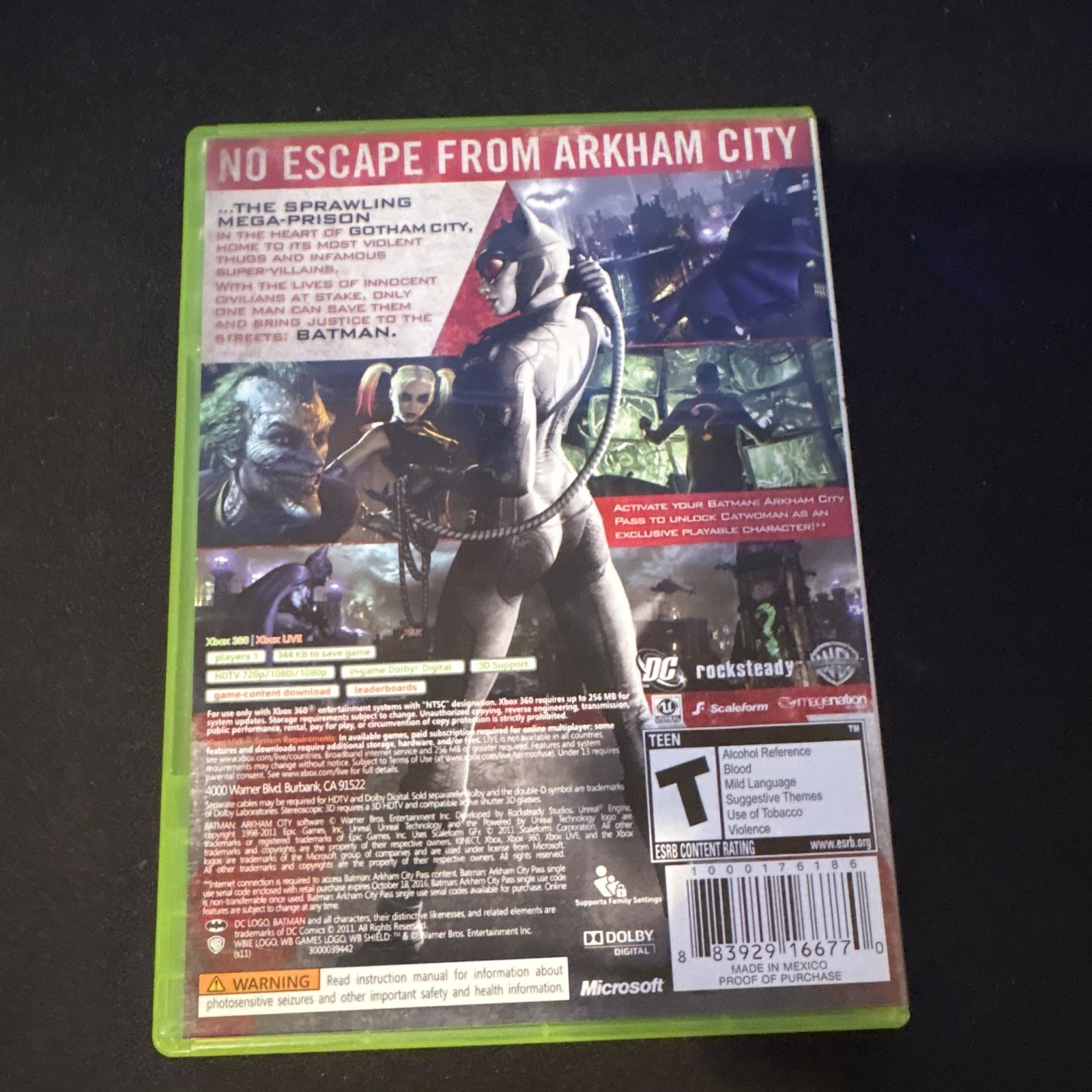 Batman Arkham City – Microsoft Xbox 360