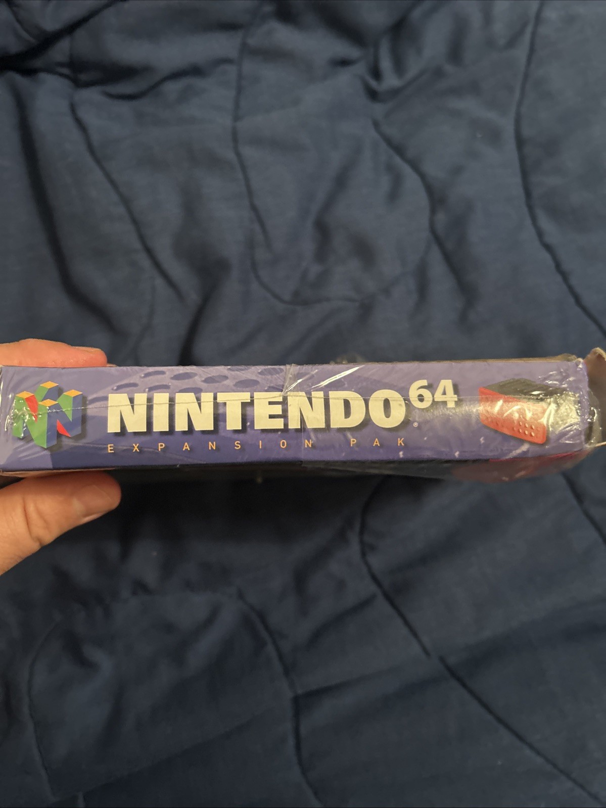 Nintendo 64 Expansion PAK Pack + Removal Tool Box Complete CIB N64 Plastic Wrap