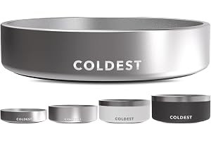 Coldest Dog Bowl – Anti Rust Metal, Non Slip, 3 Layers Insulated Stainless Steel