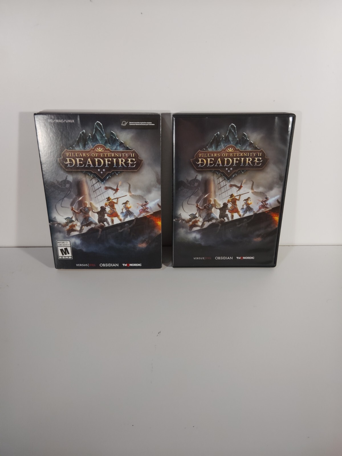 Pillars of Eternity 2 II Deadfire PC Open Box with sleeve