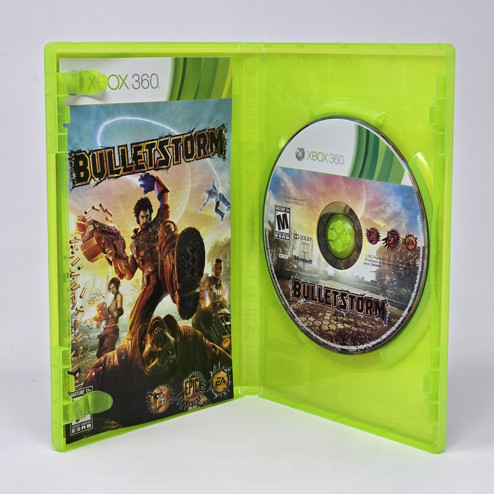 Bulletstorm: Epic Edition (Xbox 360) CIB COMPLETE & TESTED