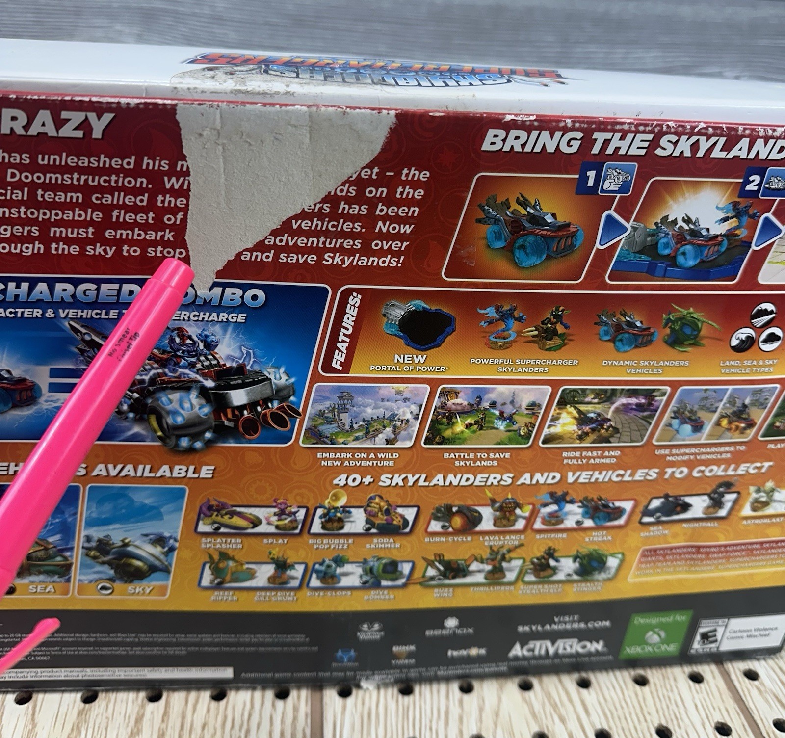 Skylanders SuperChargers Starter Pack Xbox One 2015 Open Box – No Game Disc