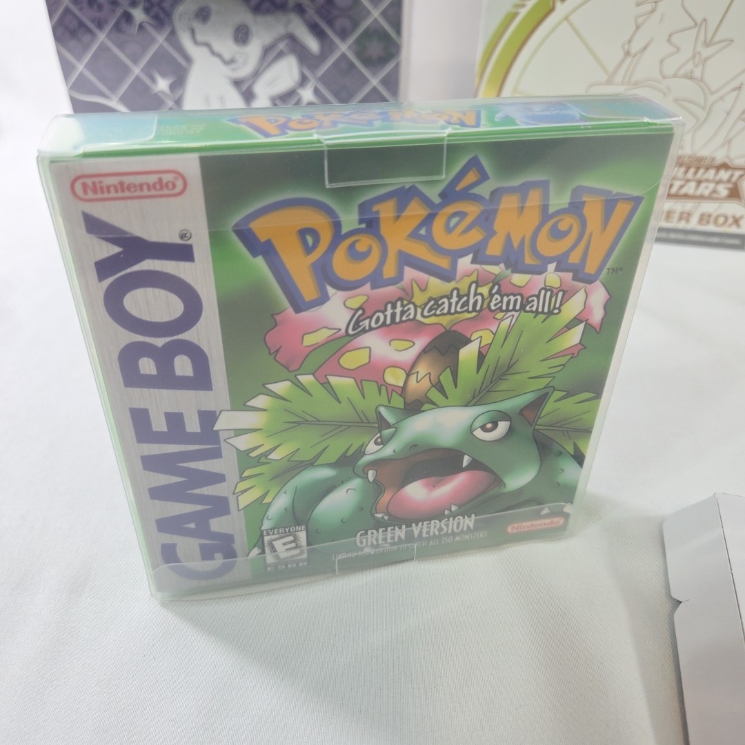 Pokemon Green Version Game Boy In Box READ Collectible Fanmade GB READ DEMAKE US