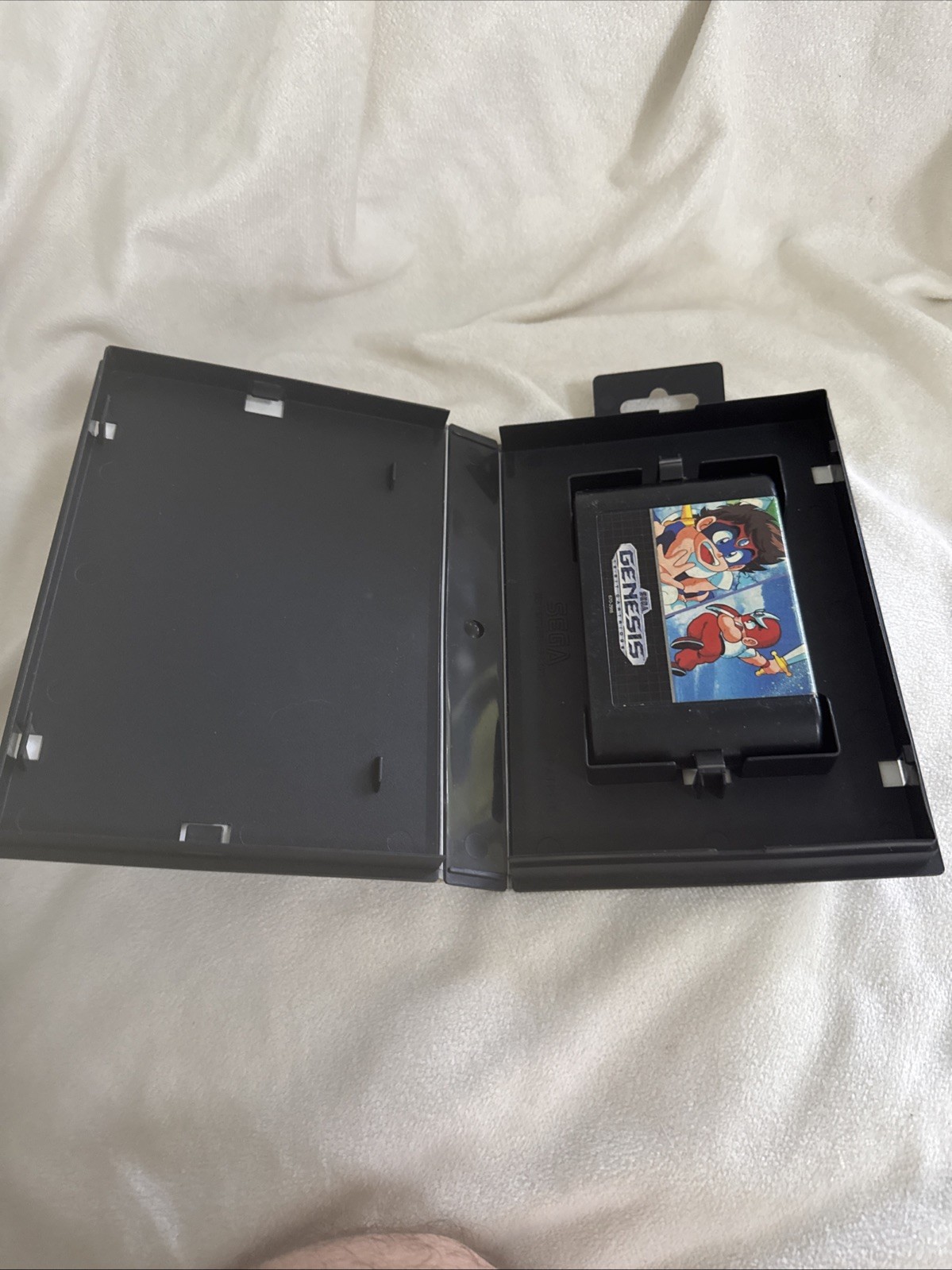 1993 Vintage Chiki Chiki Boys Saga Genesis Authentic Video Game & Case No Manual