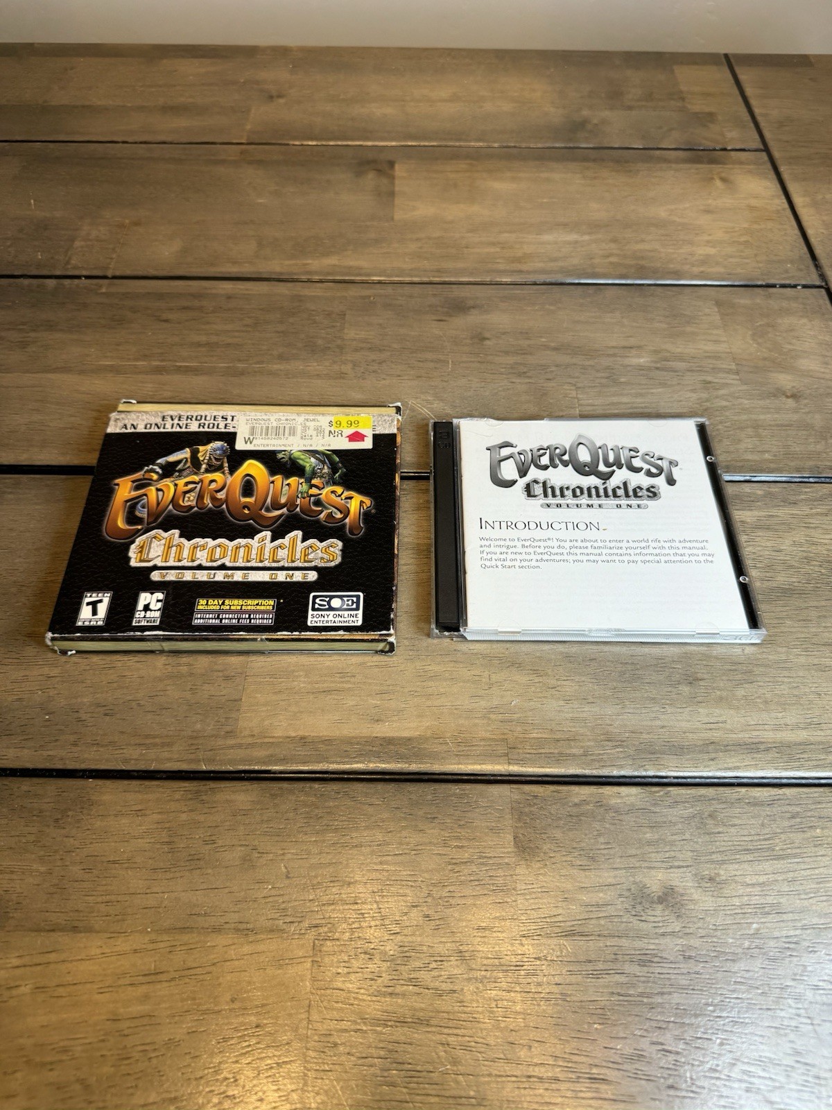 EverQuest Chronicles Volume 1 One Starter Pack Fantasy RPG 3 CD-ROM Windows PC