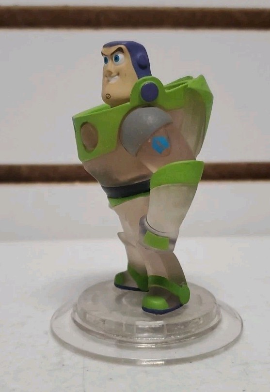 Disney Infinity Toy Story Lot 2: Crystal Buzz Lightyear, Playset Crystal & Discs