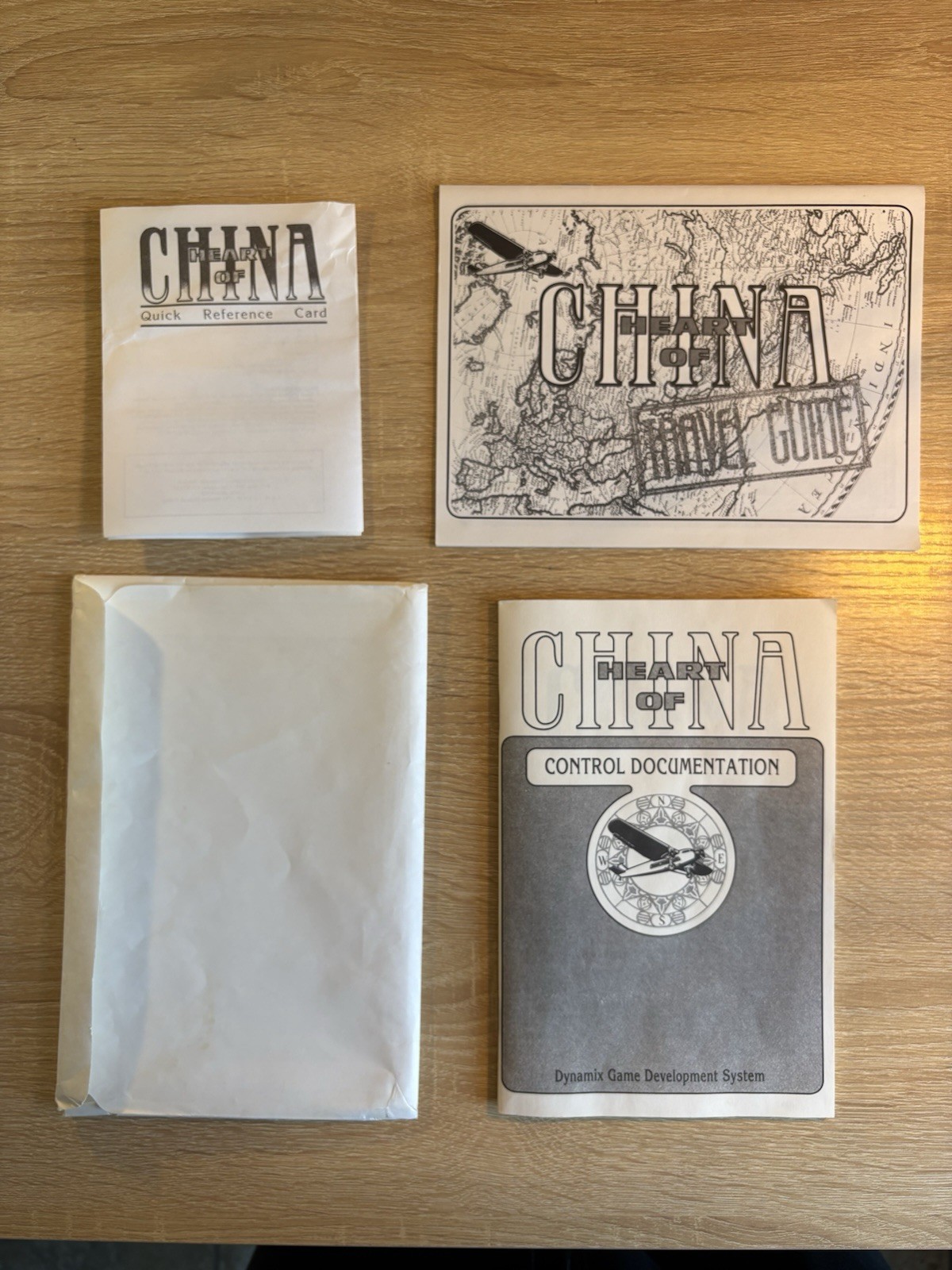 Heart Of China (1991, PC) Box And Manuals Only