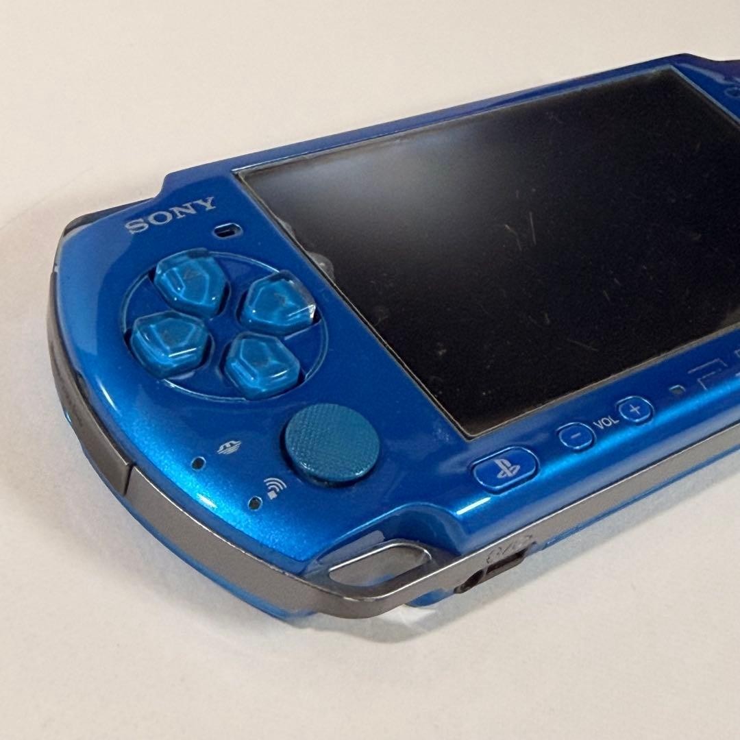 Excellent Sony PSP-3000 Vibrant Blue Console