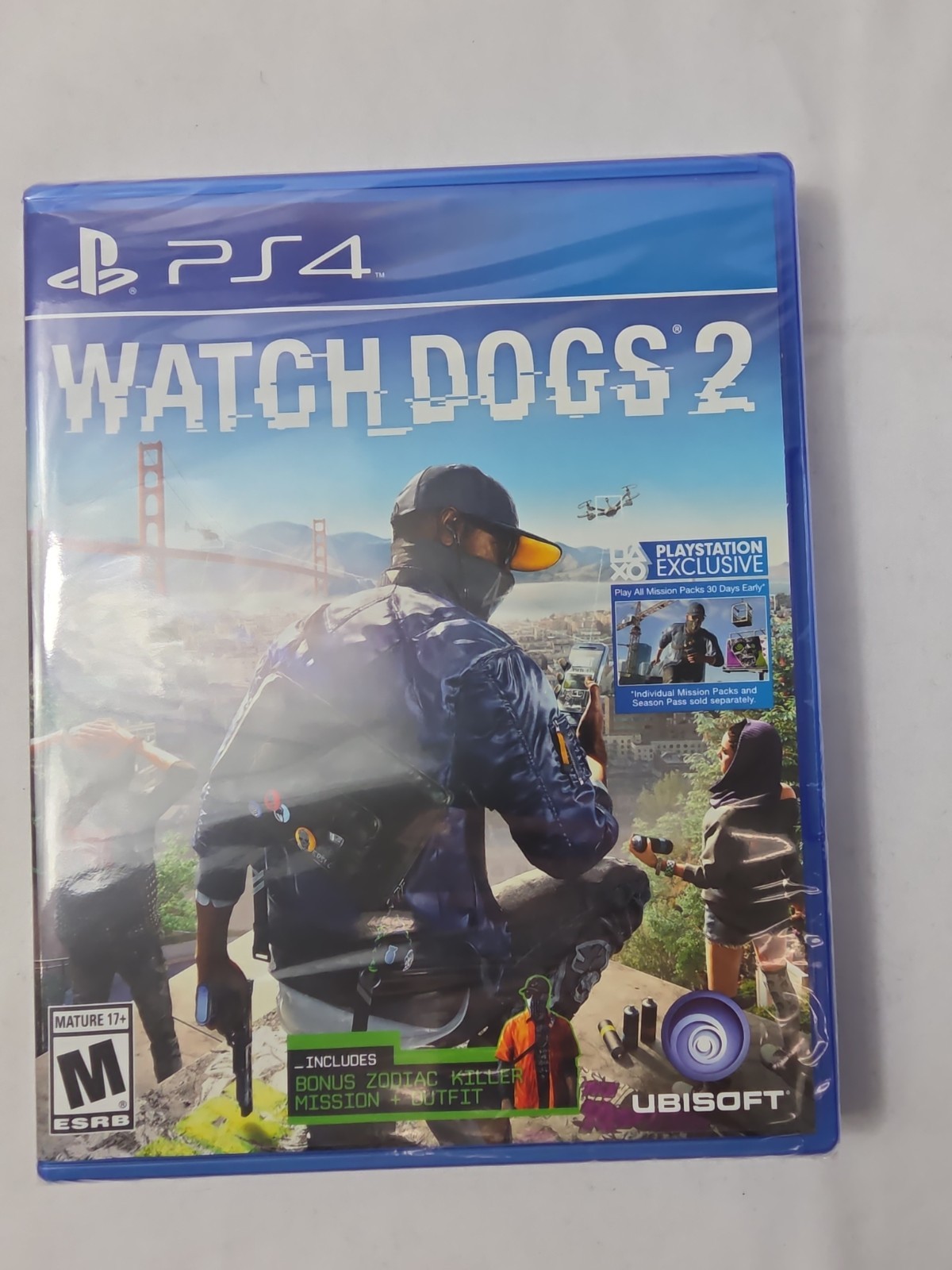 Watch Dogs 2 (PlayStation 4 / PS4) Brand New! Sealed – Bonuses Edition