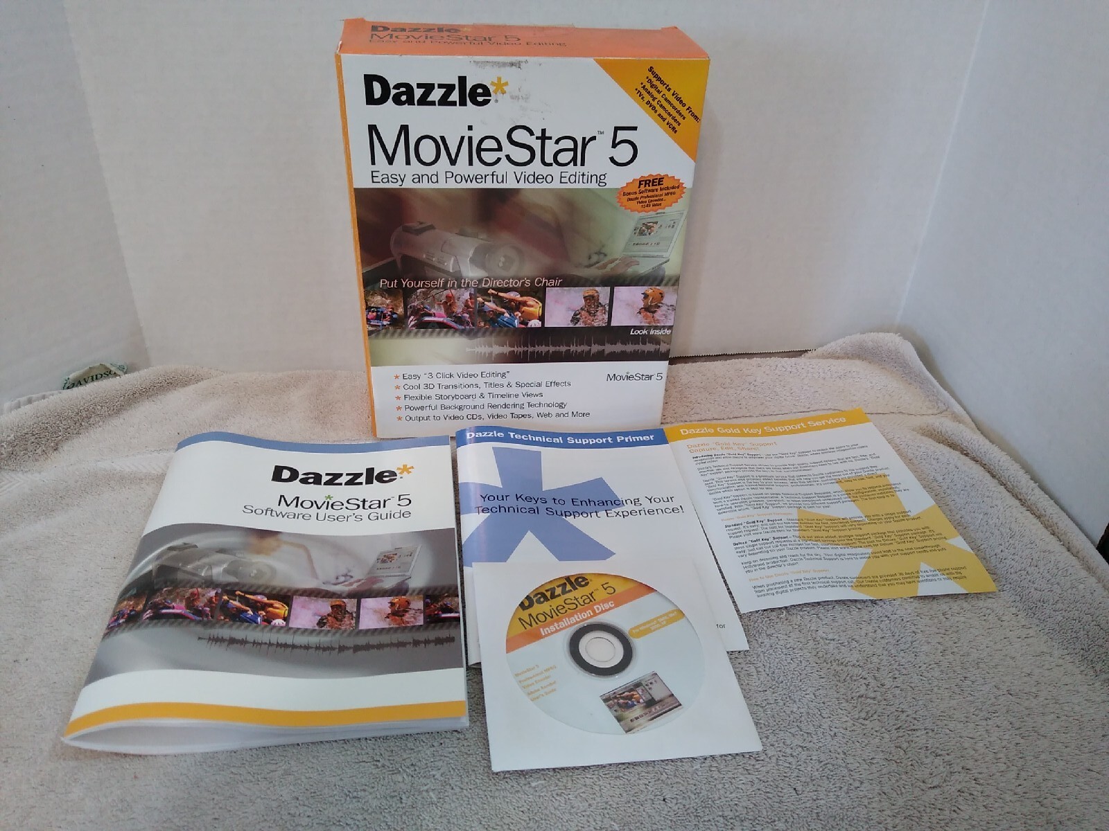 Dazzle Movie Star 5 DVD PC DVD Rom Windows Vintage