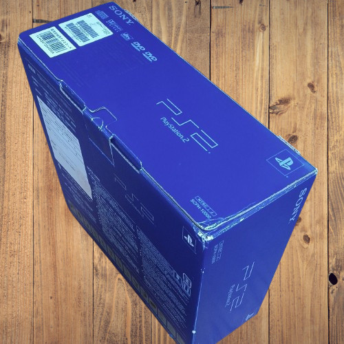 Sony PlayStation 2 PS2 SCPH-10000 Black Console Box NTSC-J Open Box Unused Japan
