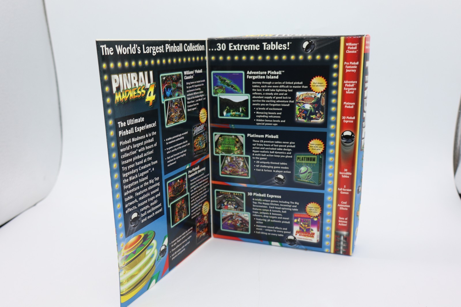 Pinball Madness 4 PC Forgotten Island The Tomb Slam Tilt Fantastic Journey More!