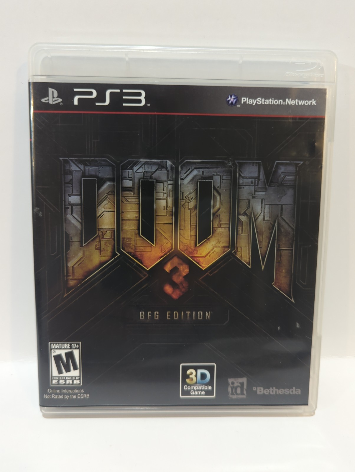 Doom 3 BFG Edition (Sony PlayStation 3, 2012) Complete, and tested.