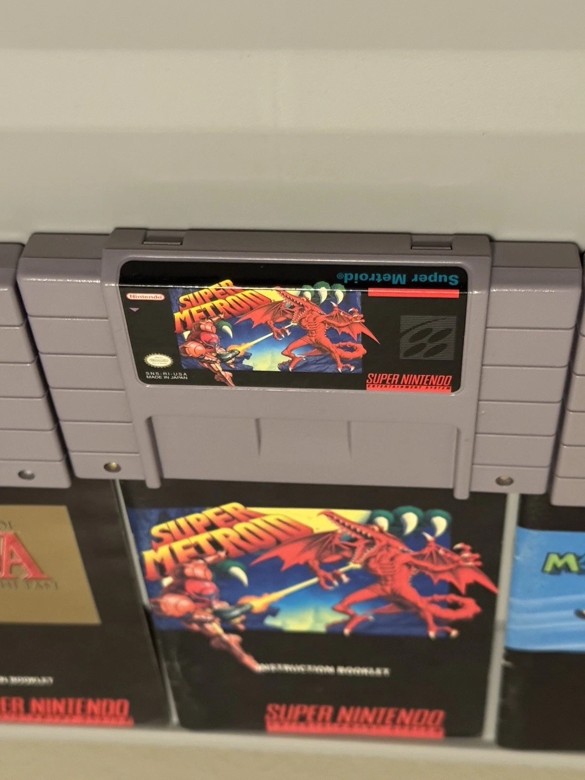 Super Nintendo SNES (3 GAME LOT) Super Metroid Mario World Zelda A Link To Past