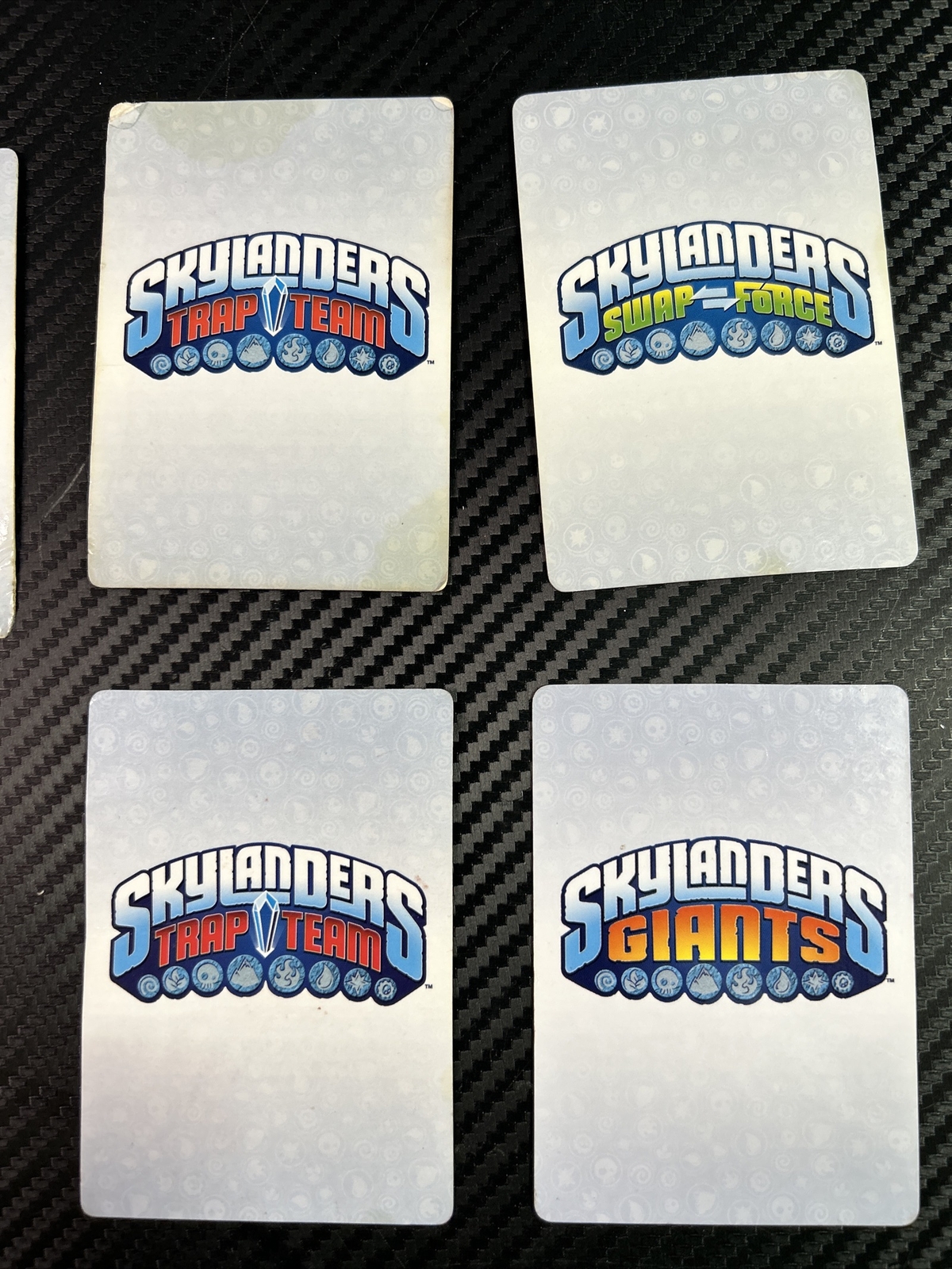 Lot of 8 Skylanders Trading Cards Used Condition