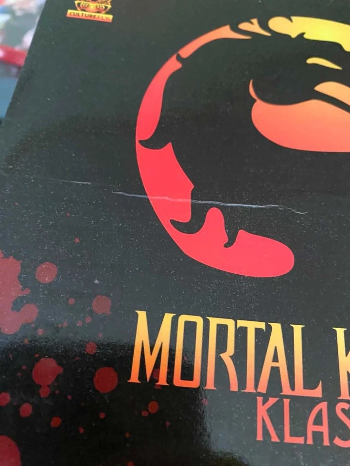 Mortal Kombat 2 Super Nintendo Snes Scorpion Vinyl Figure Arcade Genesis Klassic