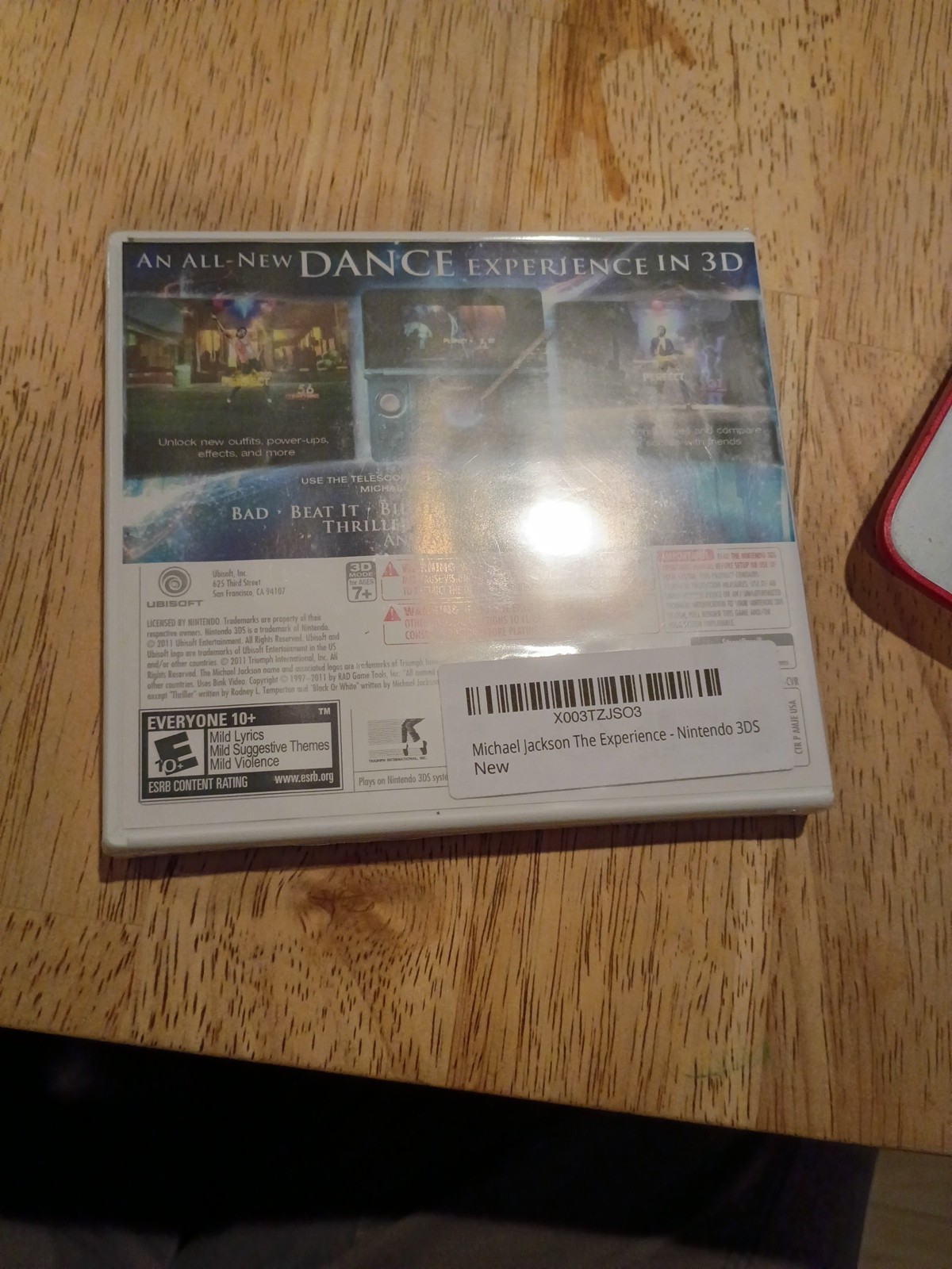 Michael Jackson: The Experience 3D (Nintendo 3DS, 2011)