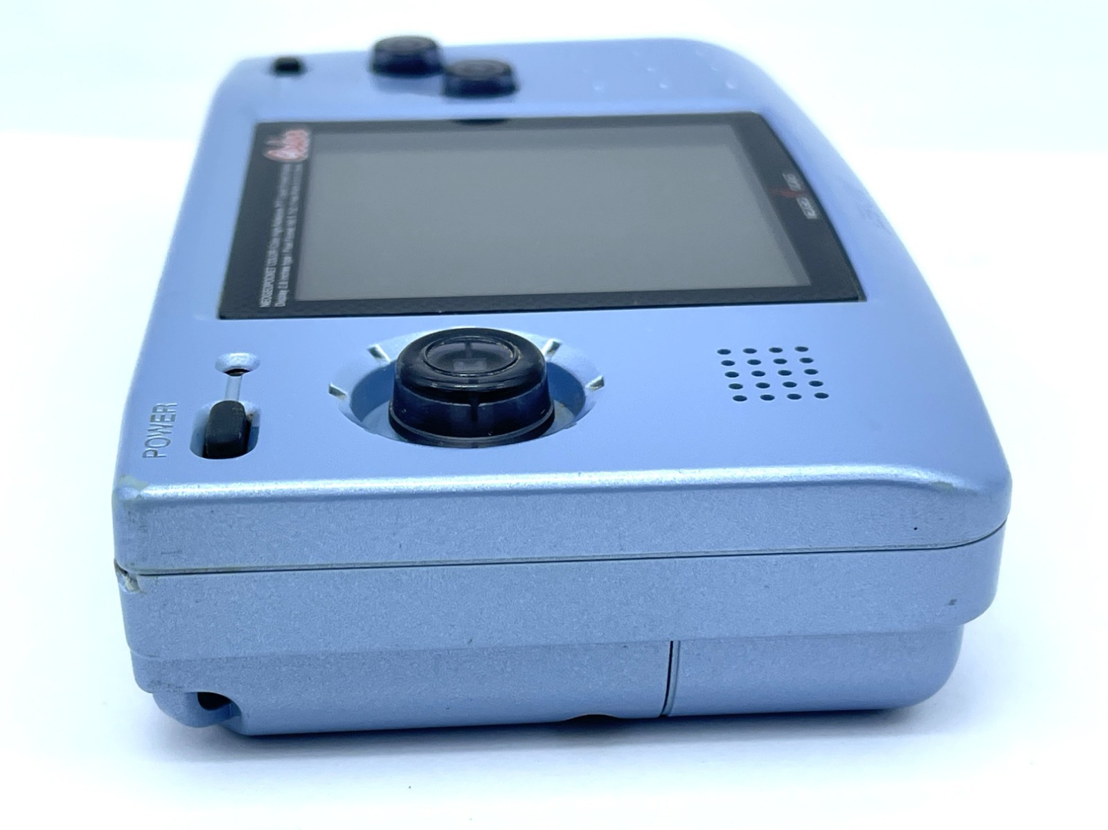Neo Geo Pocket Color Console Platinum Blue SNK Tested Good condition