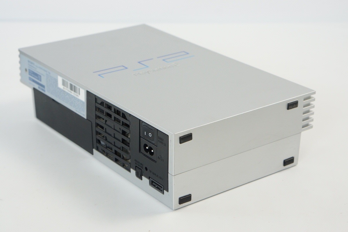 PS2 SILVER Console SCPH-50000 TSS Tested System Playstation 2 NTSC-J AJ2323851