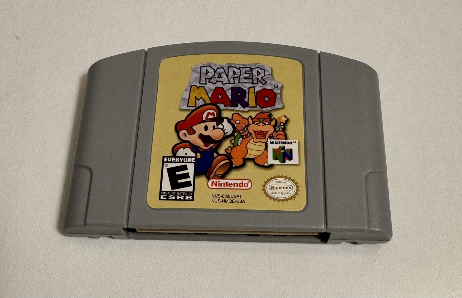 Paper Mario for Nintendo 64 N64 USA Version Cartridge