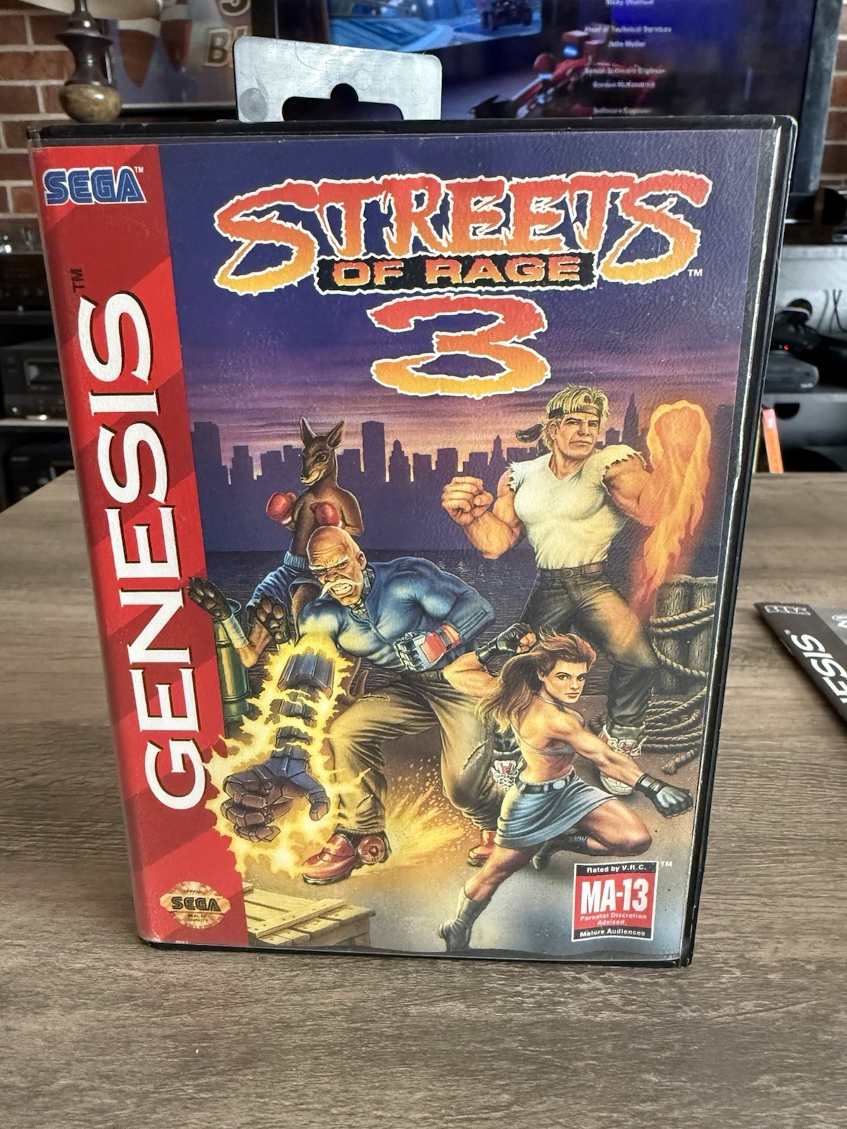 Streets of Rage 3 (Sega Genesis, 1994) Authentic Complete CIB. Tested Working
