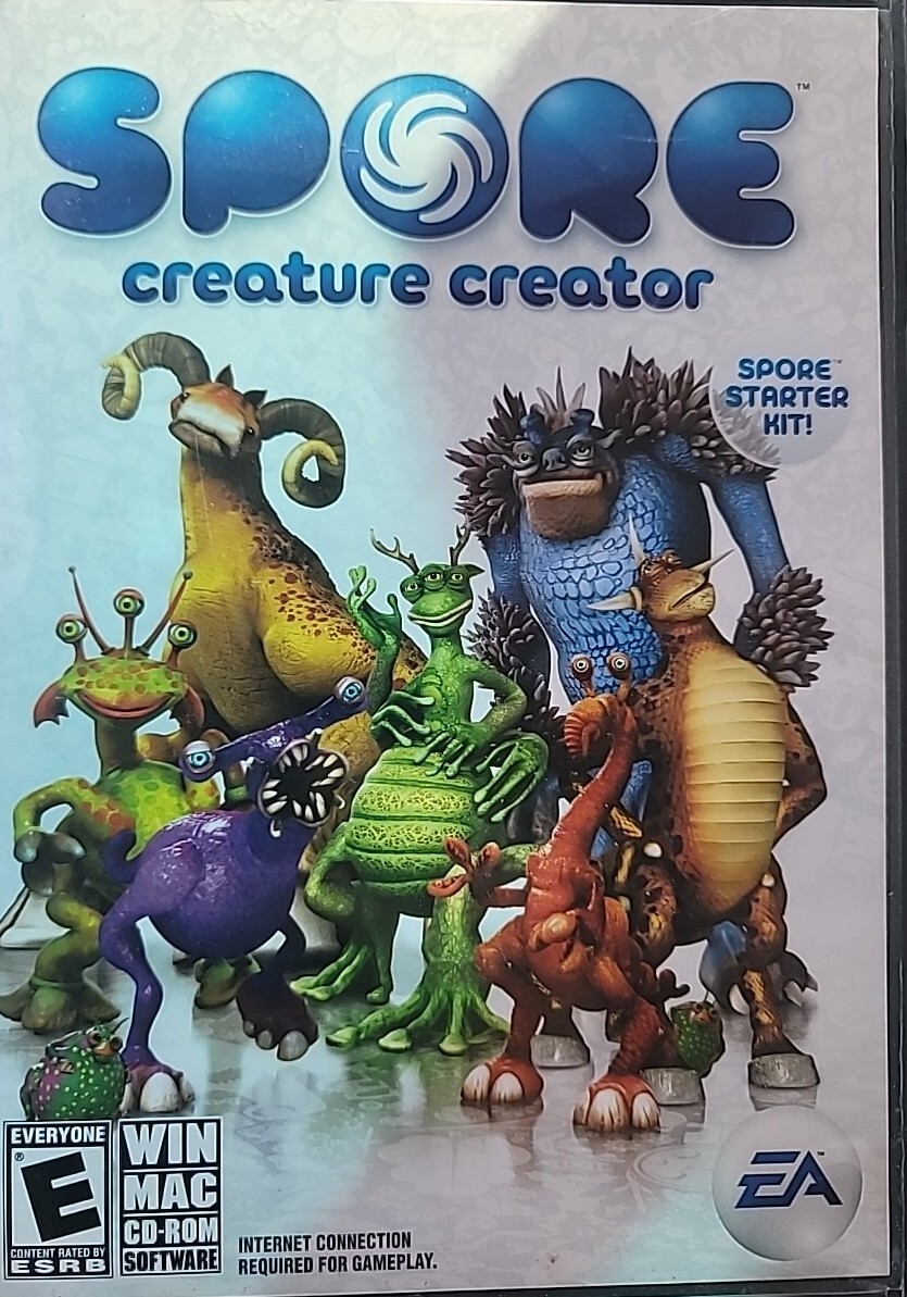 Spore Creature Creator And Creepy & Cute Windows/Mac Games 2 Game Bundle