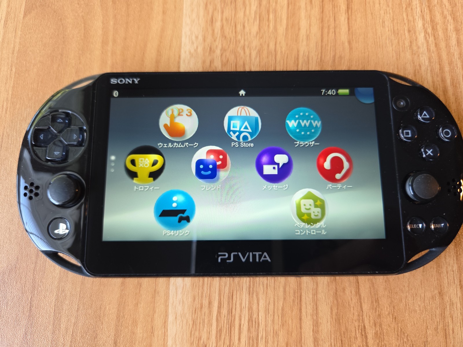 Sony PlayStation Vita Slim PS VITA Pch-2000 Black Console US SELLER