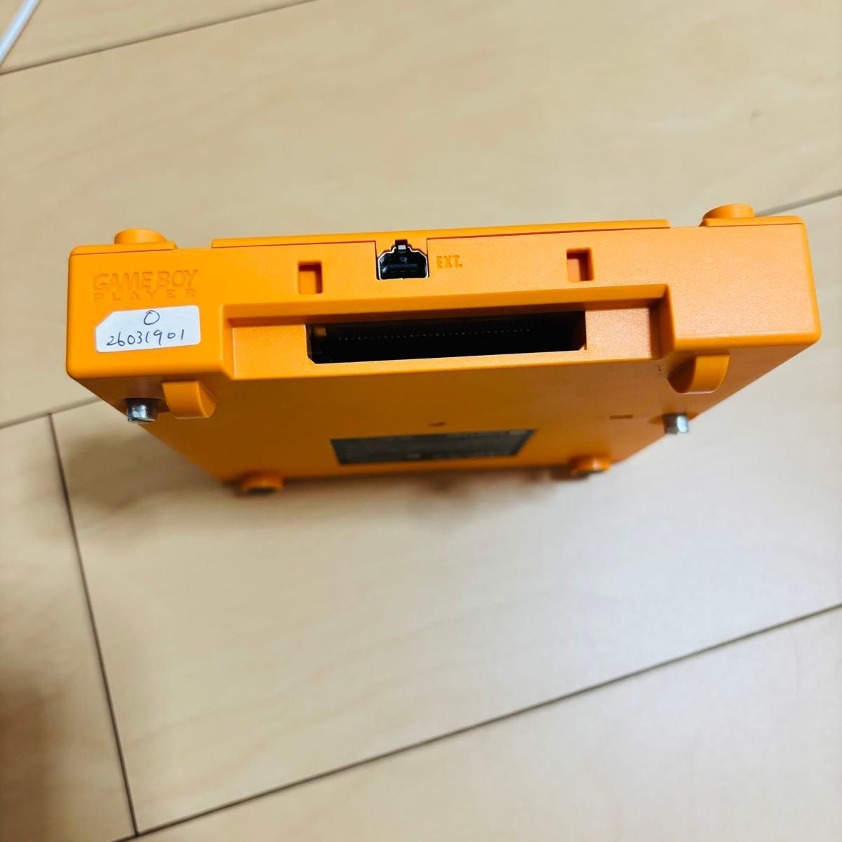 Nintendo Game Boy Player Orange DOL-017 + Startup Disc GameCube Japan Used