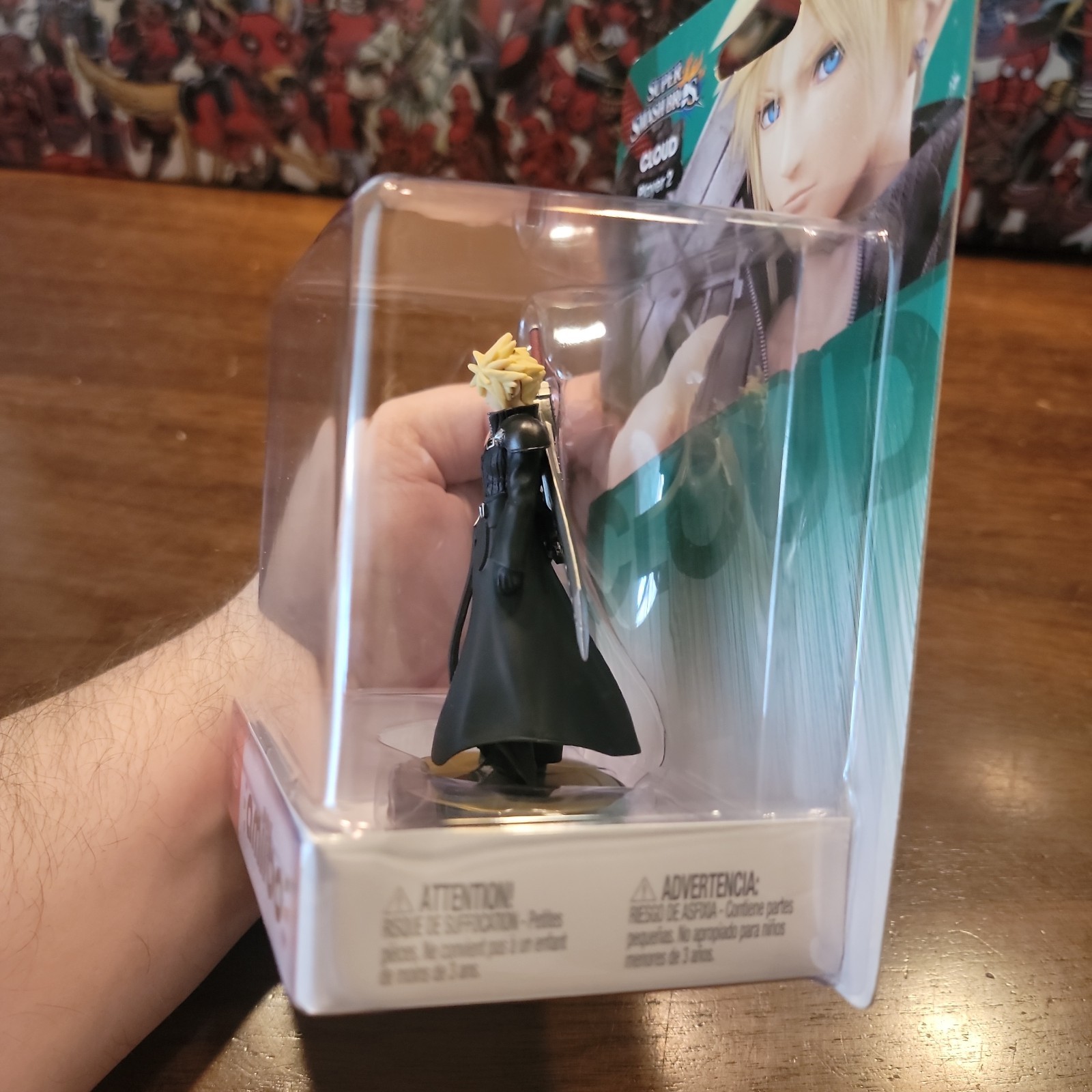 Super Smash Bros. Cloud Player 2 Final Fantasy – Brand New – Sealed –