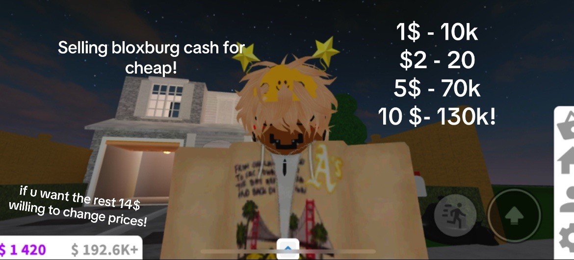 100K BLOXBURG CASH/MONEY/TRUSTED/SAFE NEW SHOP! READ DESC