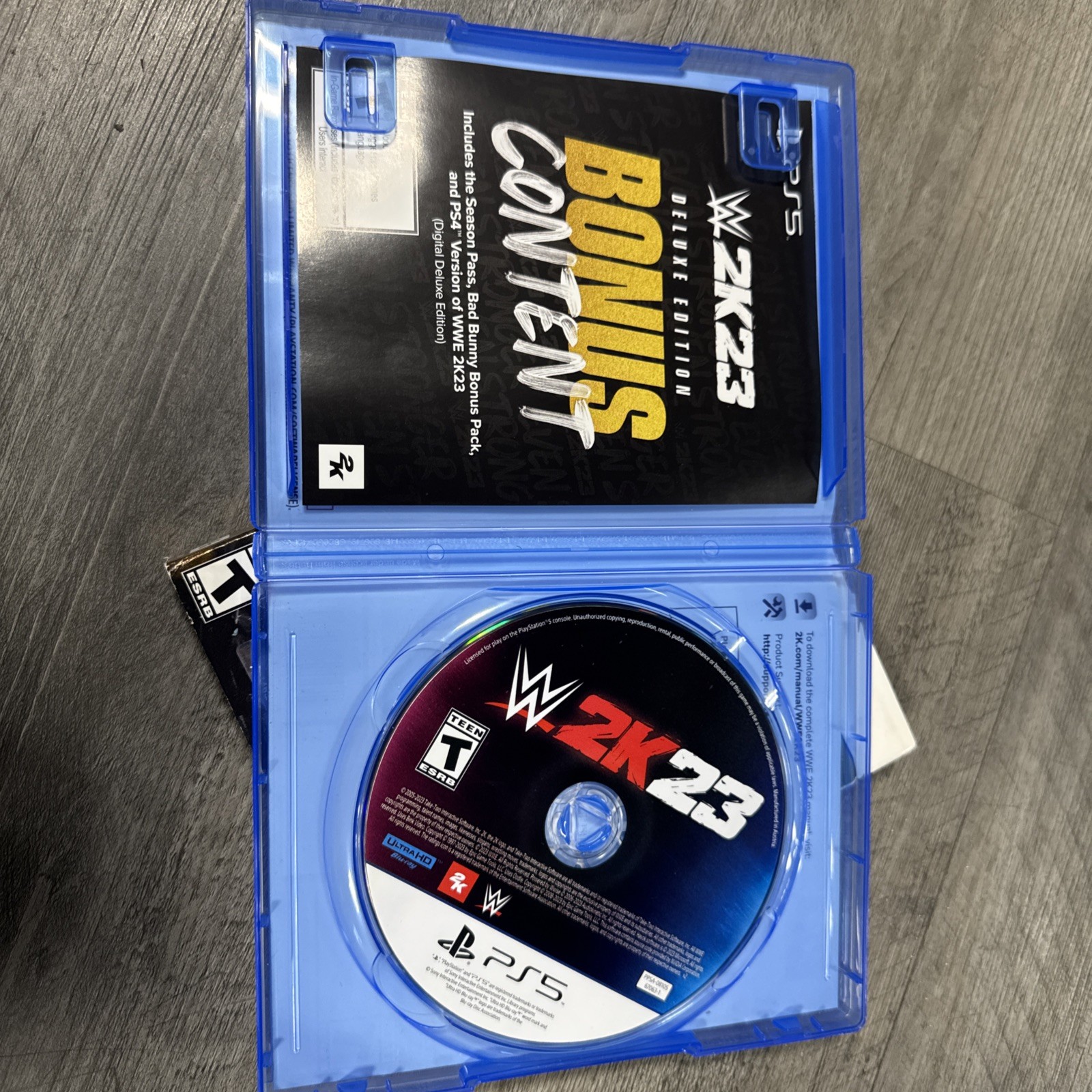 WWE 2K23 Deluxe Edition – Sony PlayStation 5