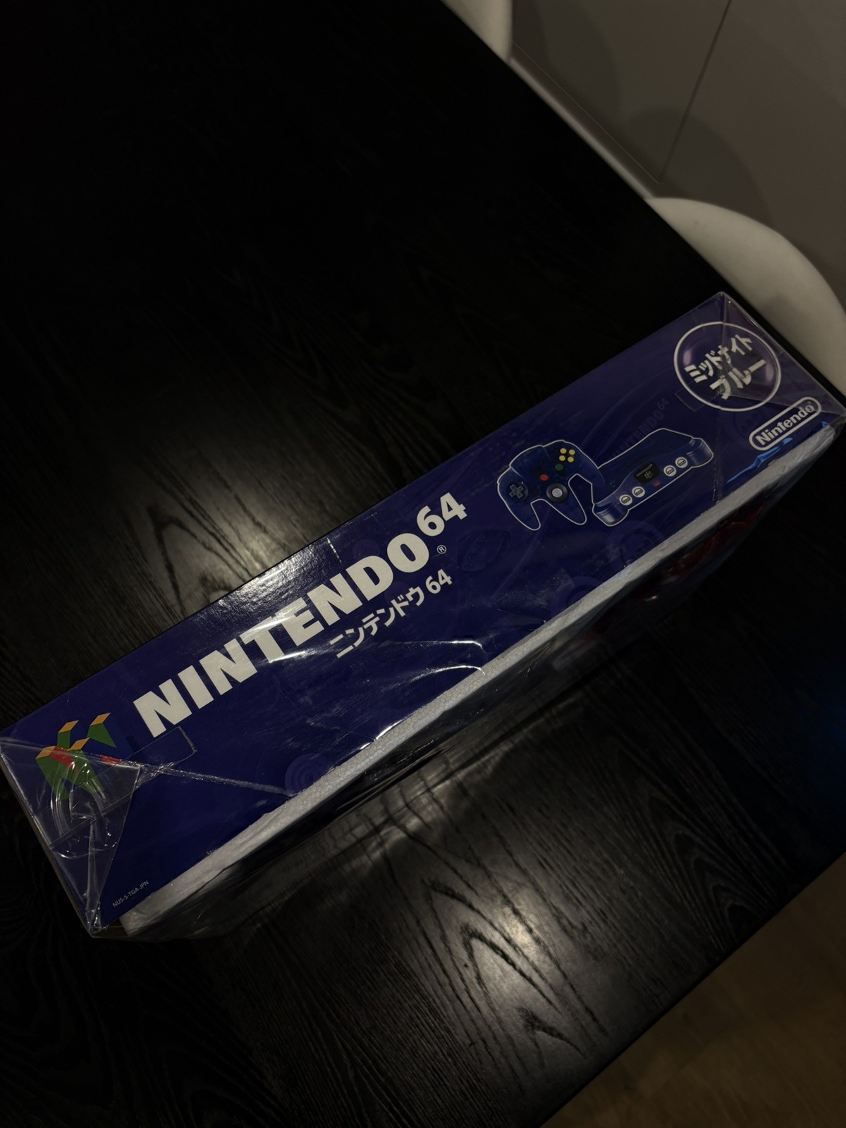 Nintendo 64 N64 Midnight Blue Japan (NTSC-J) Near Mint CIB -Instruction Manuals