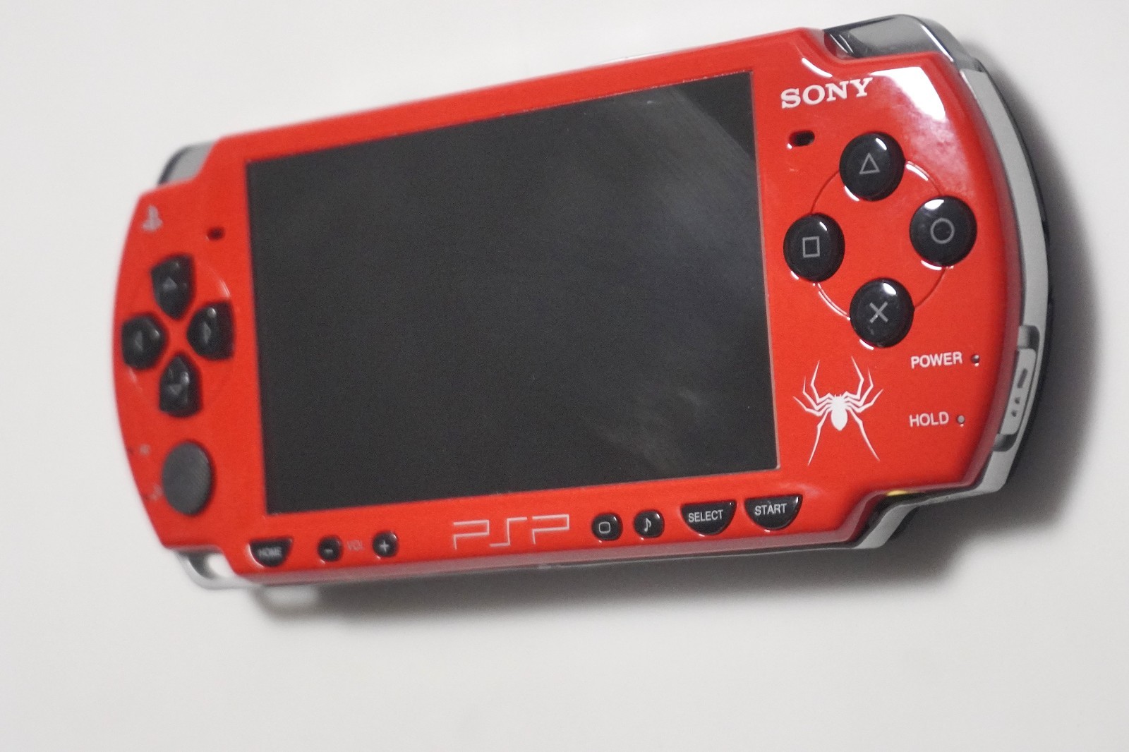 Customized PSP-2000 Spider Man Re-Shell Japan PlayStation Portable console
