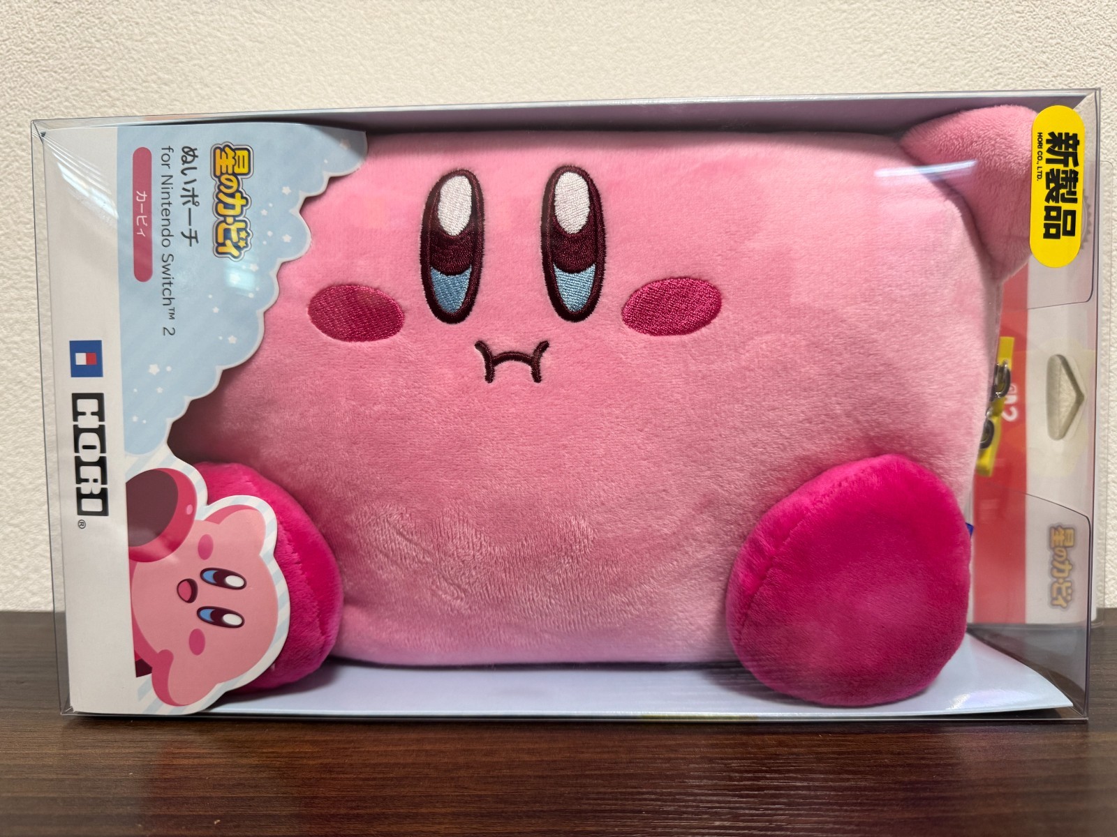 Kirby Plush Pouch HORI for Nintendo Switch 2 Official Licensed Japan NSX-121