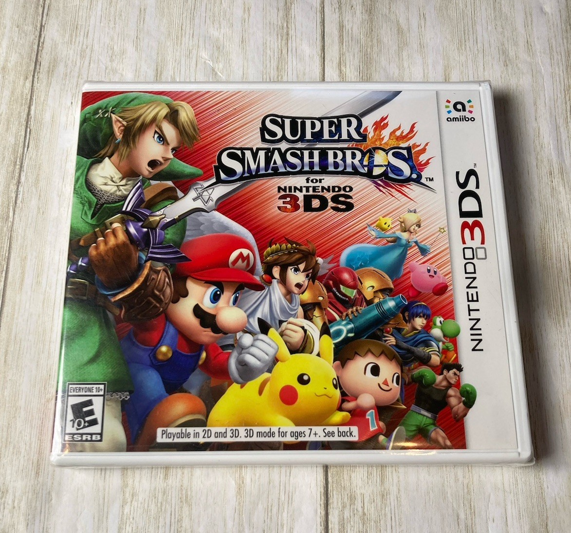 Super Smash Bros. For Nintendo 3DS – Brand New & Factory Sealed – Authentic