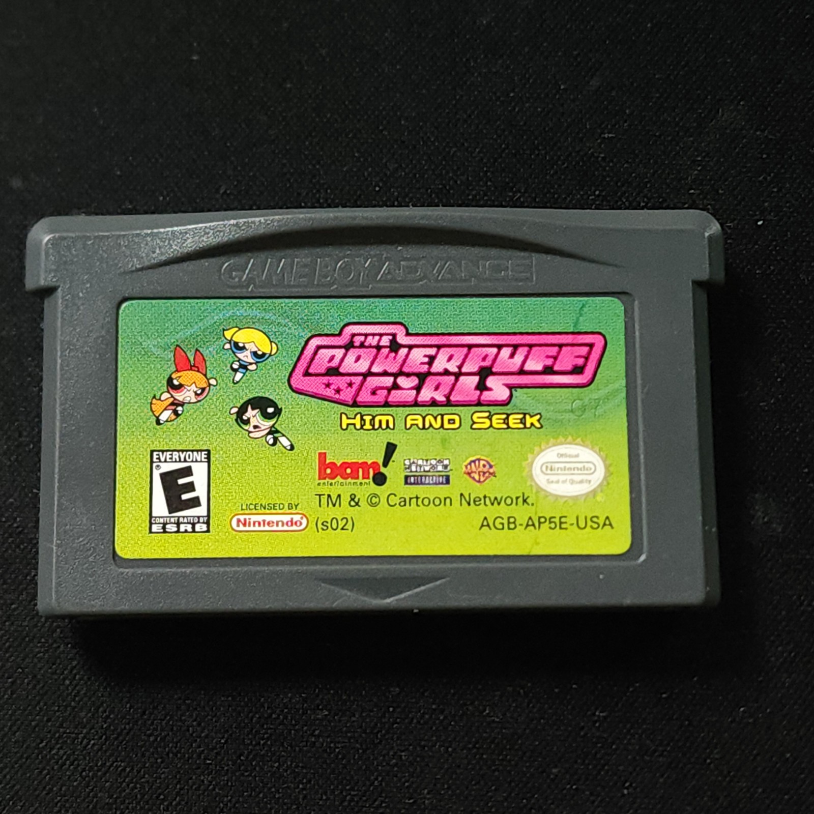 Powerpuff Girls Him and Seek GBA 2002 Game Boy Advance Authentic Tested/Works