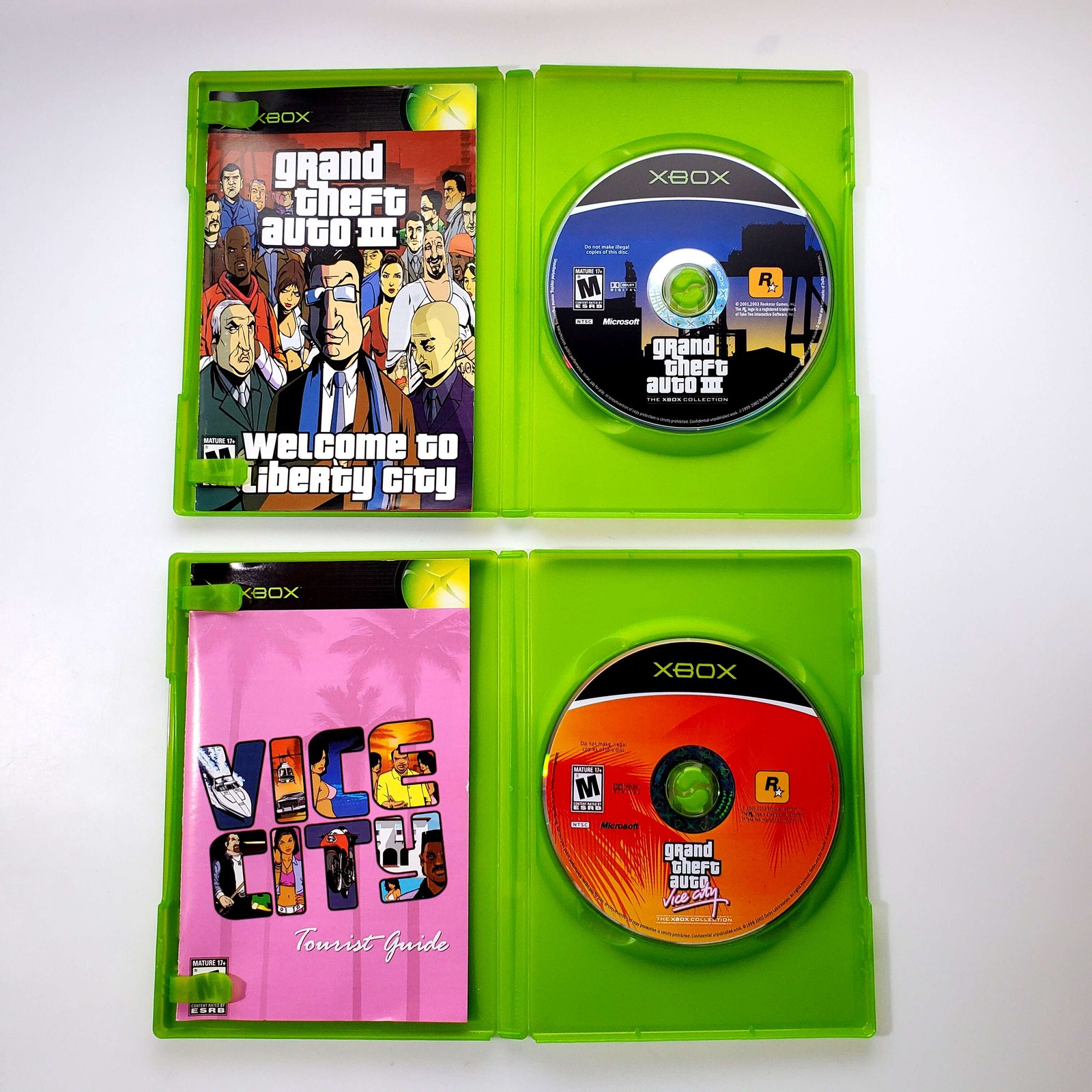 Grand Theft Auto Double Pack – Microsoft Xbox Tested 1Y Guarantee