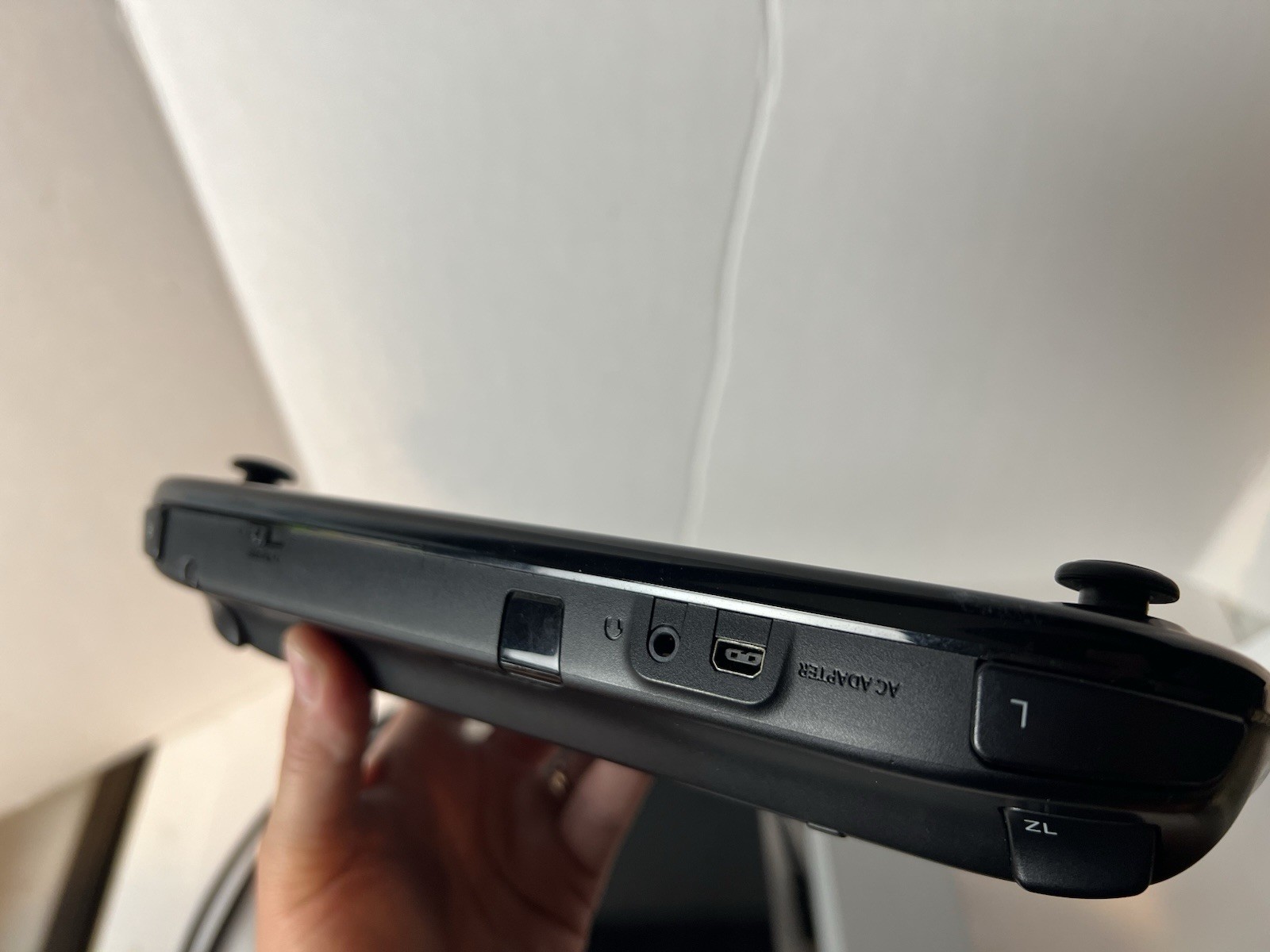 Wii U Console Black 32GB + Zelda Wind Waker HD Already Installed- Tested, Works!