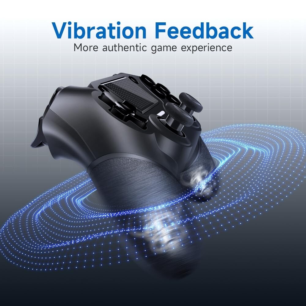 New Custom Design Wireless Controller for PS4 with Cable, Touchpad, Vibration
