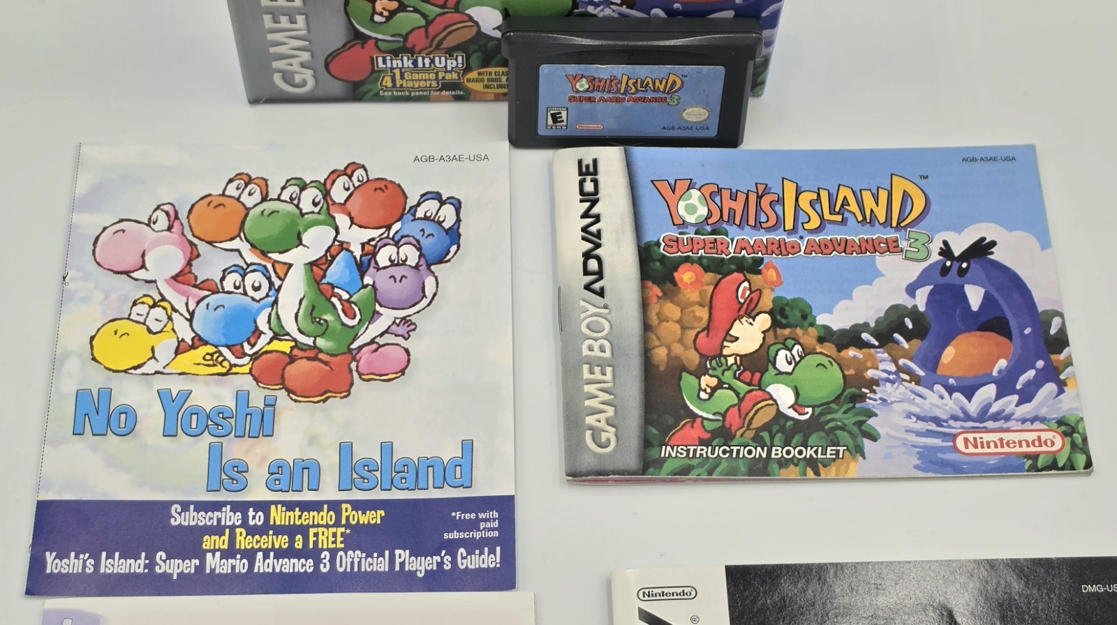 Yoshi’s Island Super Mario Advance 3 Gameboy Advance – CIB, Tested! –