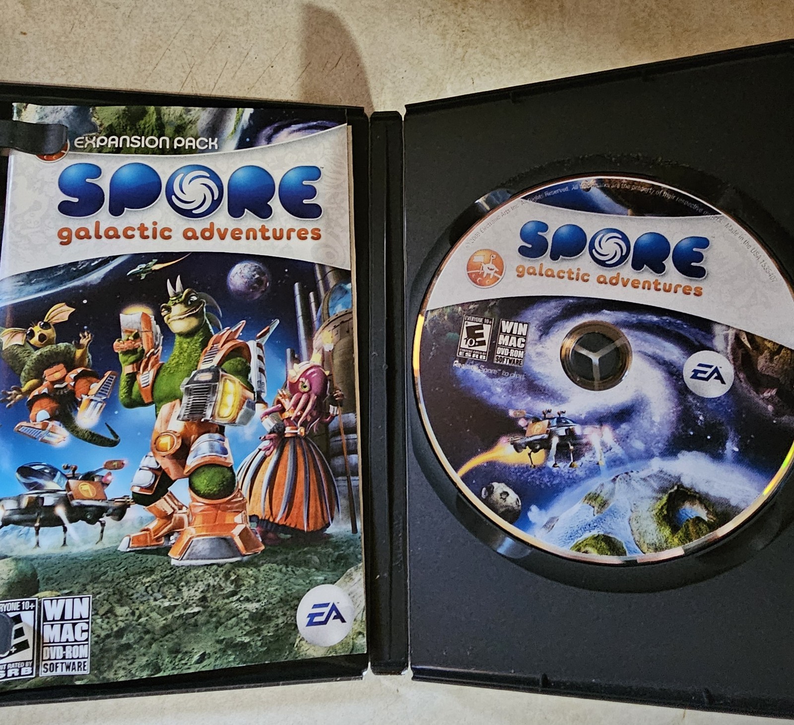 Spore: Galactic Adventures + Creepy & Cute Expansion packs (Windows/Mac, 2009)