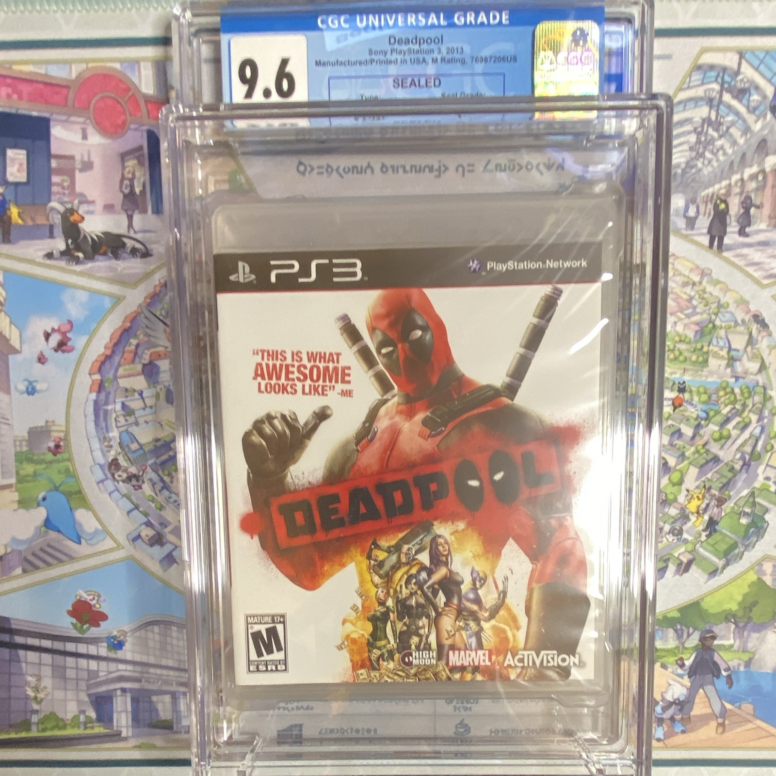 Deadpool (PS3) Sealed and Graded CGC 9.8 A++ Y-folds