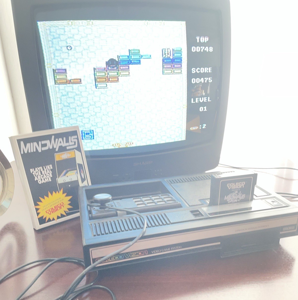 Colecovision – Demon Attack Gyromite Bubbles Bounty Bob Mindwalls Jawbreaker